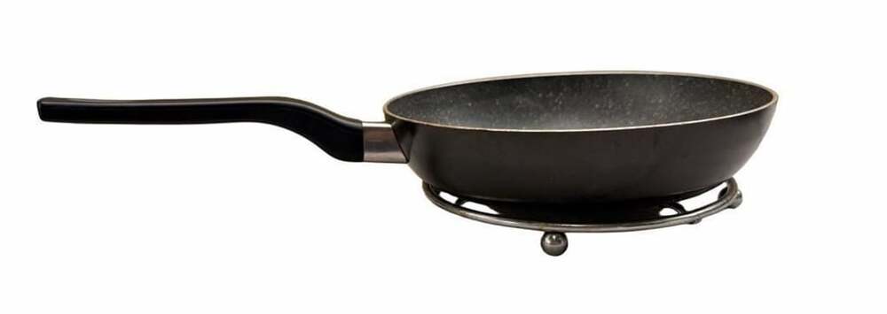 Ballarini Granitium Nonstick Fry Pan Used-Good and pan holder